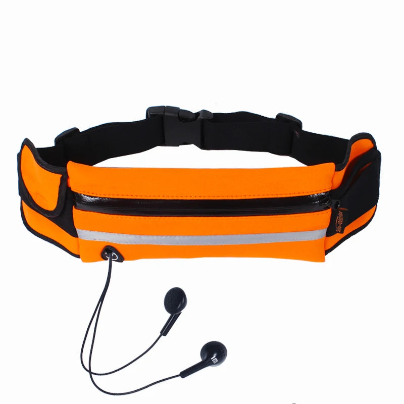GUGULUZA Unisex Waist Pack Money Belt Pouch Bags Elastic Waistband Fanny Pack