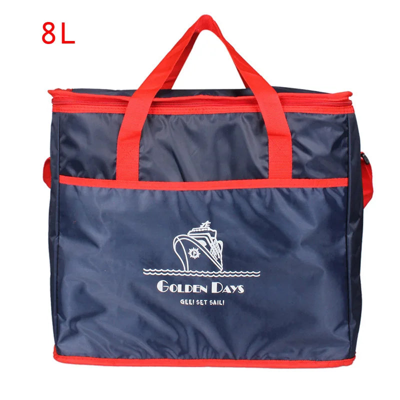 XL Thickening Cooler Bag Ice Pack Insulated Lunch Bag