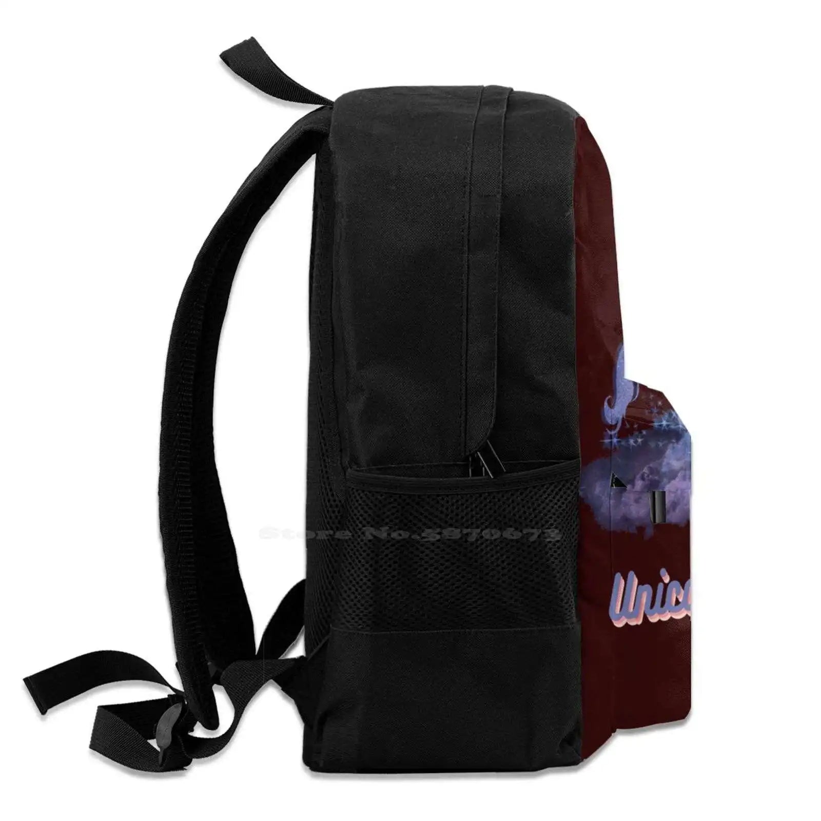 Galaxy Dreaming Unicorn Backpack School Laptop Travel Bag