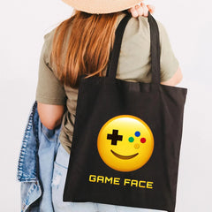 Gaming Controller Player Video Room Women Canvas Shopper Bag