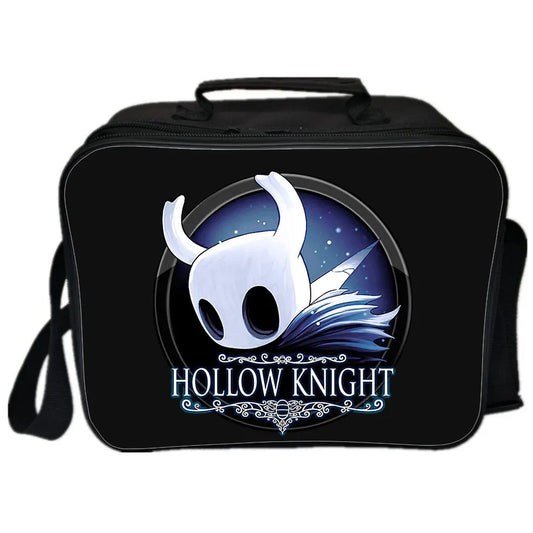 Hollow Knight Backpack Camping Shoulder Bag Insulated Canvas Picnic Lunch Bags