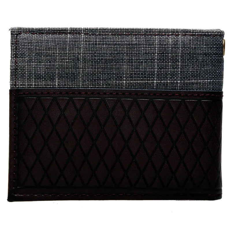 Vintage Short Men Wallet Small High Purse 1575