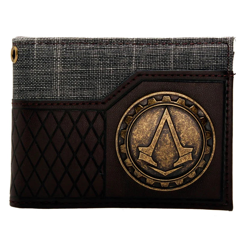 Vintage Short Men Wallet Small High Purse 1575