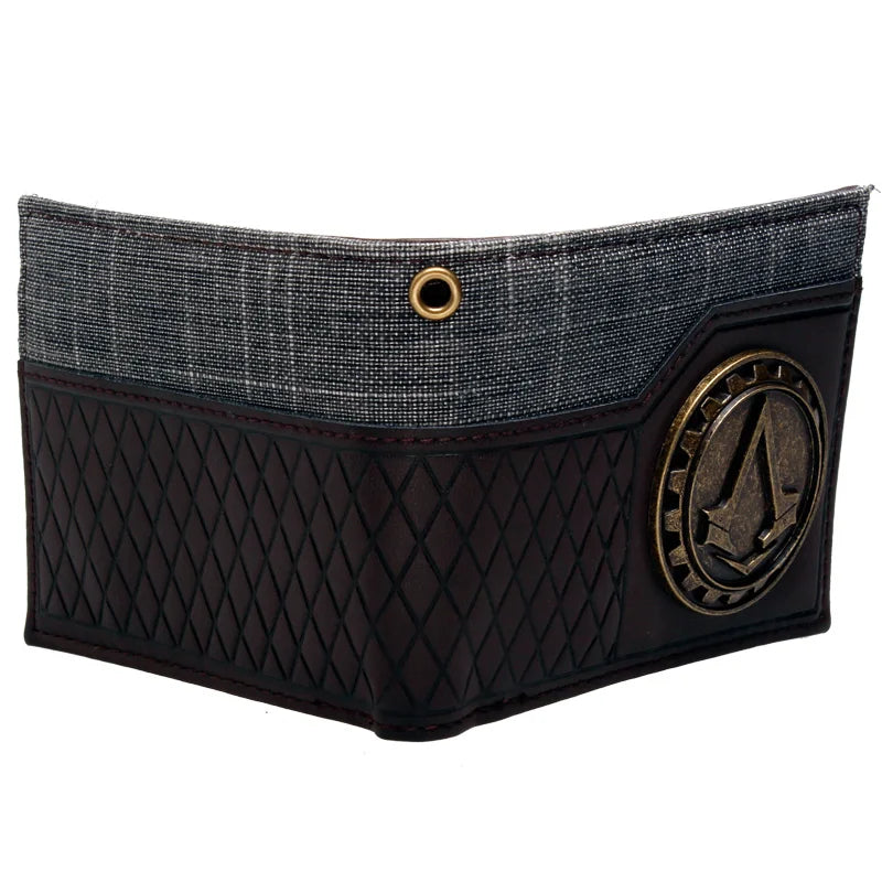 Vintage Short Men Wallet Small High Purse 1575