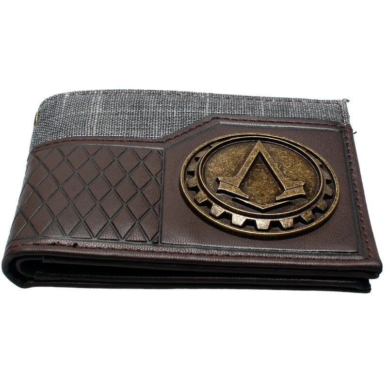 Vintage Short Men Wallet Small High Purse 1575
