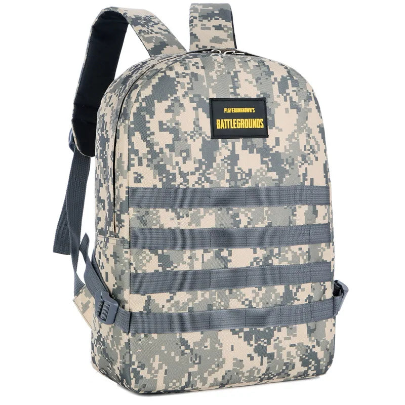 PUBG Camo Shell Shape Canvas Backpack - 3 Types