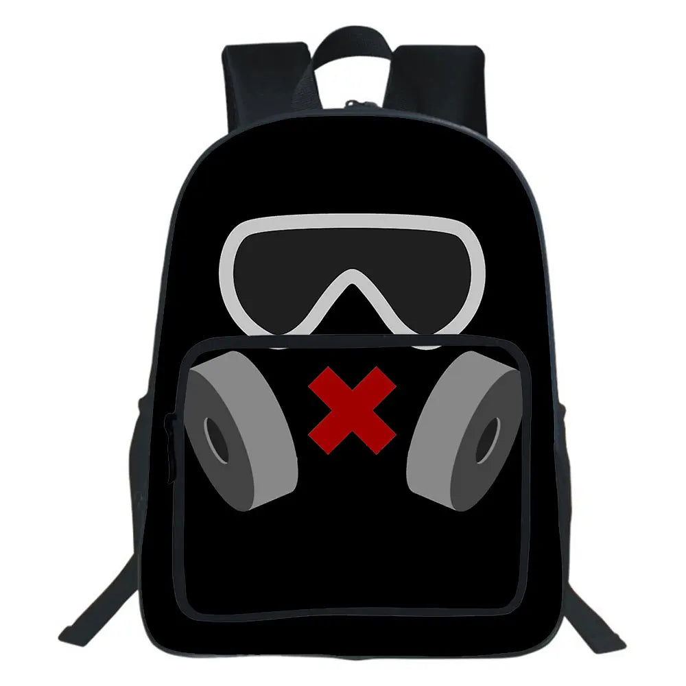 Rainbow Six Siege Backpack Large Capacity Teen School Bag 19 inch Mochila