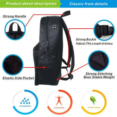 Rainbow Six Siege Backpack Large Capacity Teen School Bag 19 inch Mochila