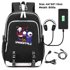 Undertale Backpacks Anime Printing School Bags for Students