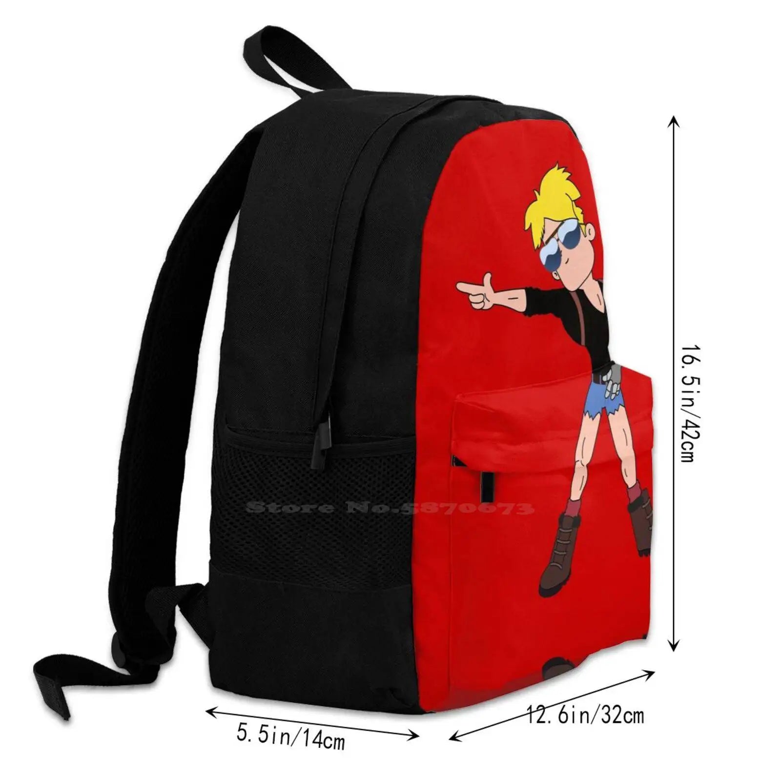 Gary Satchel Schoolbag Backpack Fina 2 Fina 2 Gary Goodspeed Netflicks