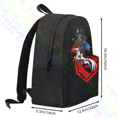Gatchaman Large Capacity Backpack Beach Bag Outdoor Running