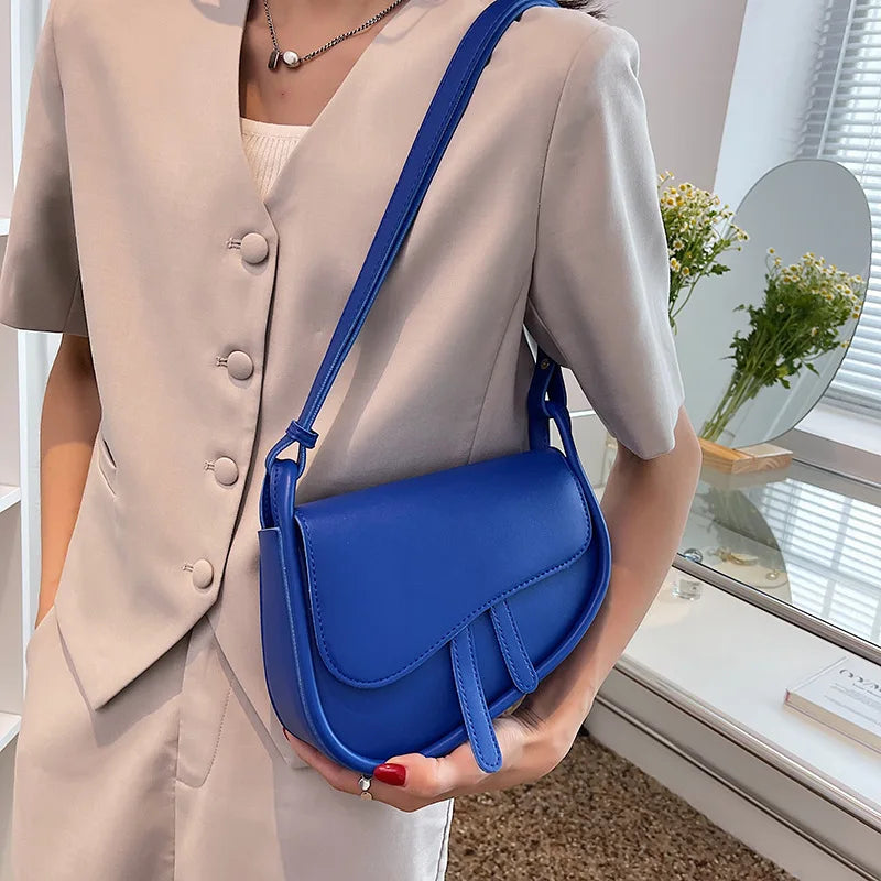 Geestock Shoulder Bag Women's Handbags High PU Leather Crossbody Messenger
