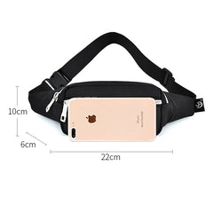 Geestock Waist Bag Pack Purse Men Fanny Pack Travel Cell Phone Fanny Bag