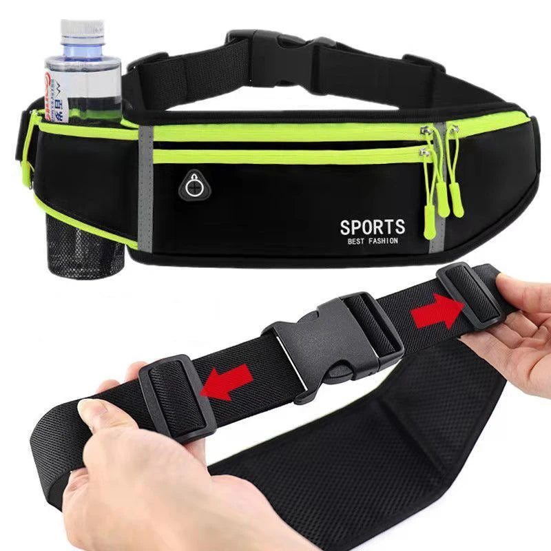 Geestock Running Waist Bag Pack for Men and Women, Hydration Cycling Pouch