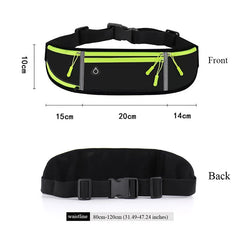 Geestock Running Waist Bag Pack for Men and Women, Hydration Cycling Pouch