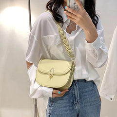 Geestock Shoulder Bag Woman Braided Shoulder Strap Crossbody Bags