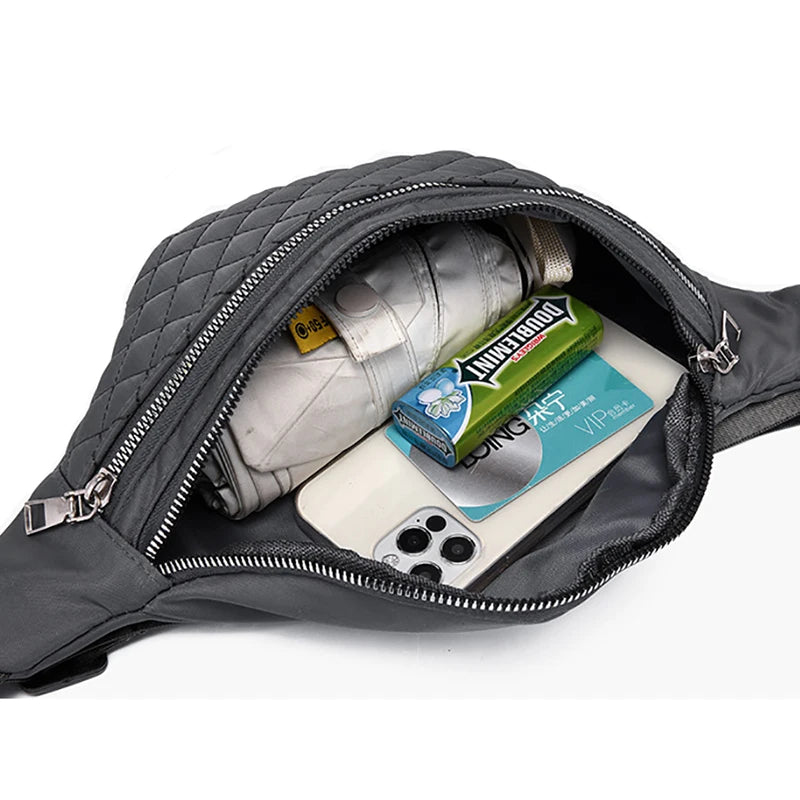 Geestock Waist Bags Women Men Fanny Pack Belt Pouch Crossbody Chest Bags