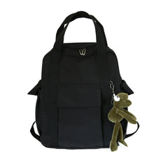 Geestock Women Backpack Girls Large Capacity Nylon School Bag Casual Travel