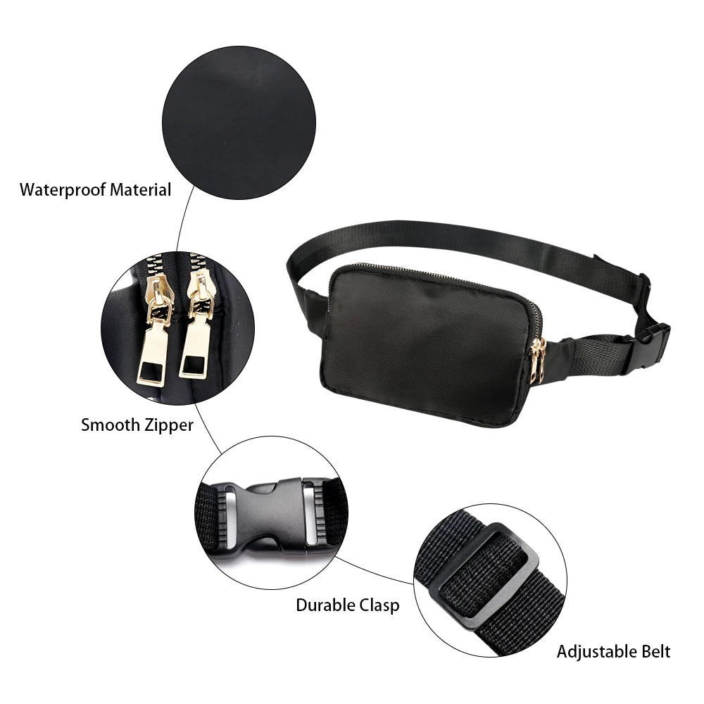 Geestock Waist Pack Bum Bag Fanny Pack for Hiking Running