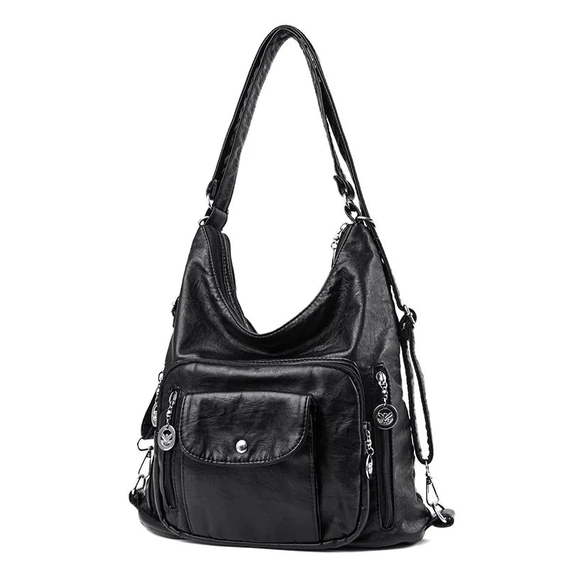 Geestock Women's Shoulder Bags Large Capacity Vintage Handbag
