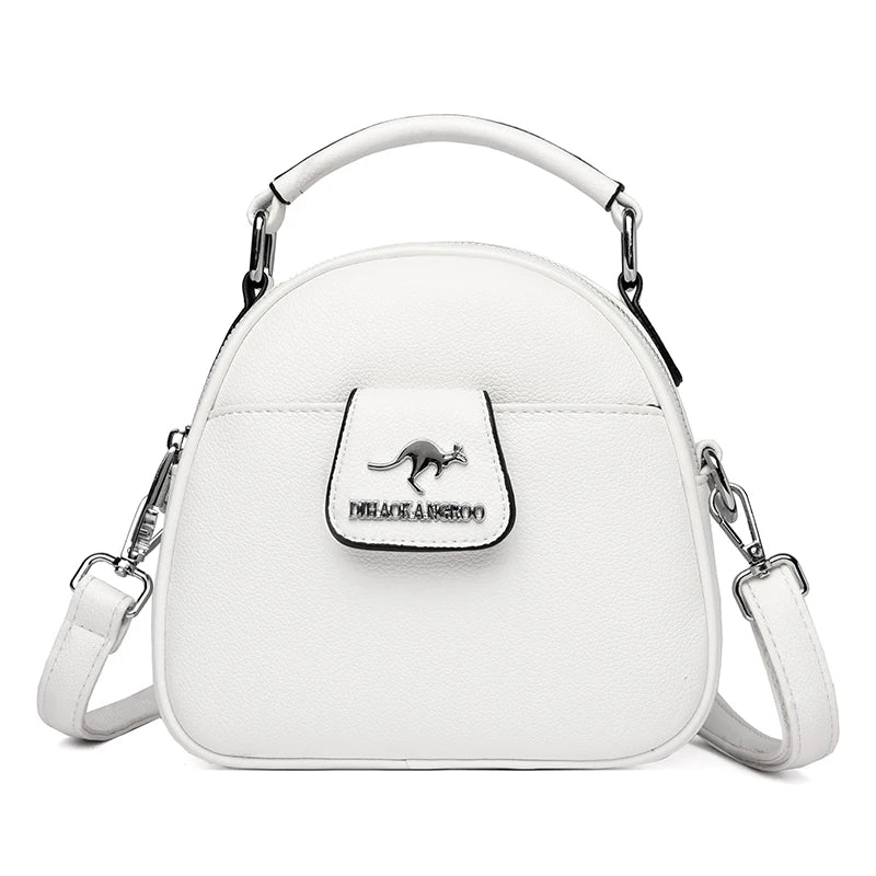 Leather Shoulder Messenger Handbags Women Bags Sac High Crossbody Bags For Women