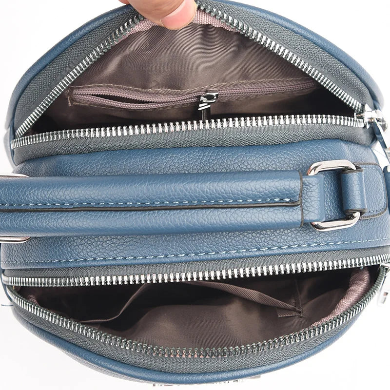 Leather Shoulder Messenger Handbags Women Bags Sac High Crossbody Bags For Women