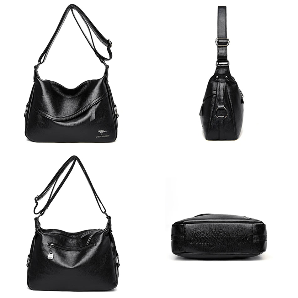 Fashionable Leather Shoulder Bag for Women