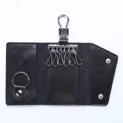 Cowhide Leather Car Key Bag Large Capacity Ysb-01s