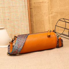 Cowhide Leather Retro Pillow Bag Shoulder Bag