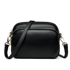 Cowhide Top Layer Leather Women Bag Shoulder Bag Ladies CrossBodyBag