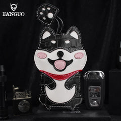 Leather Car Keys Holder Cover Organizer Pouch