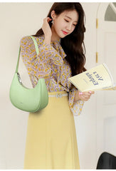 Leather Shoulder Hobo Bag Casual Handbag Female Purse
