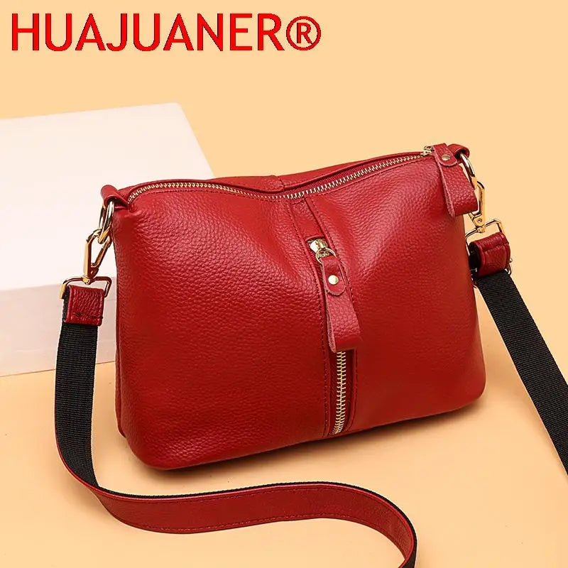 Small Leather Shoulder Crossbody Tote for Women Casual