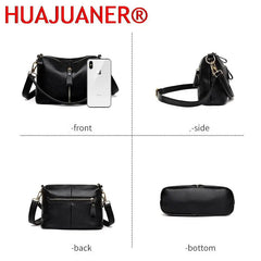 Small Leather Shoulder Crossbody Tote for Women Casual
