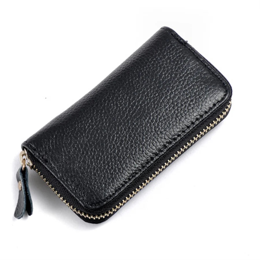 Leather Car Key Holder Multifunctional Key Wallet F1085