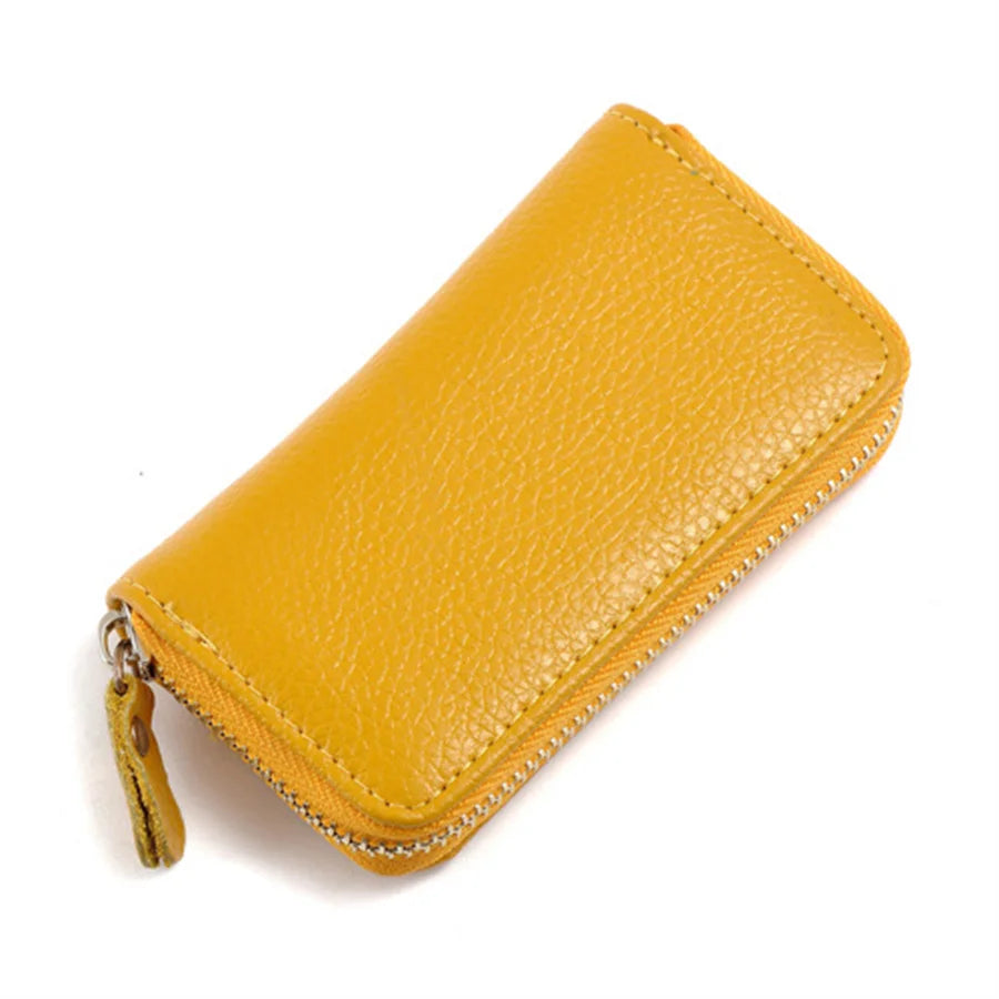 Leather Car Key Holder Multifunctional Key Wallet F1085