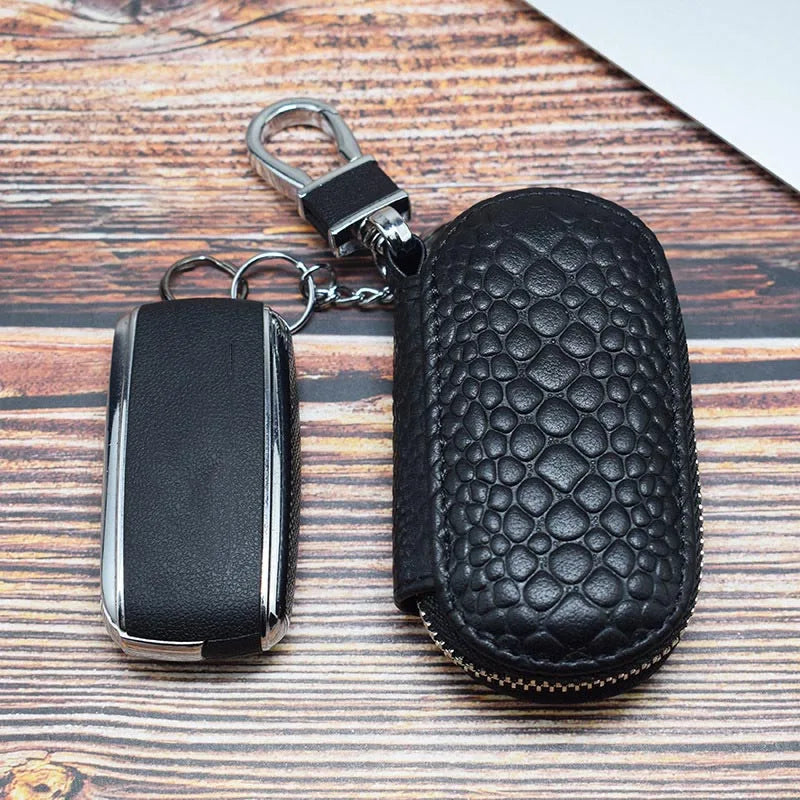 Men's Leather Key Wallet - Keys Organizer