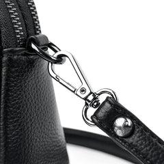 Shell Cow Leather Crossbody Bag for Women