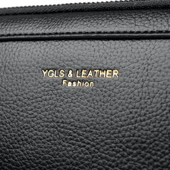 Shell Cow Leather Crossbody Bag for Women