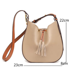 Leather Crossbody Bag Shoulder Handbag Women's Travel Tote