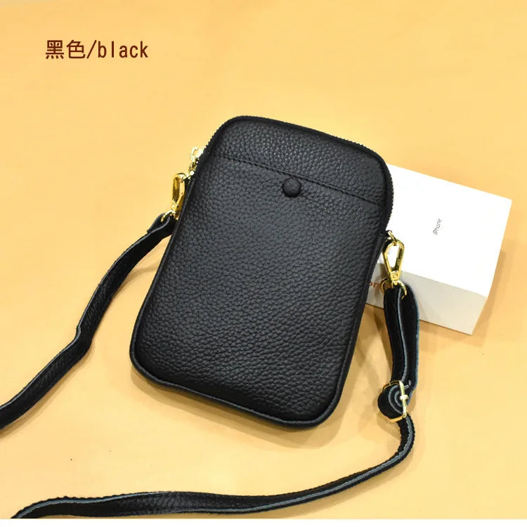 Women's Leather Shoulder Bags Crossbody Clutch Phone Purse