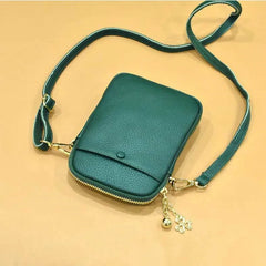 Women's Leather Shoulder Bags Crossbody Clutch Phone Purse