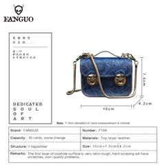 Small Crossbody Shoulder Bag Mini Classic Hasp Buckle Purse Handbag