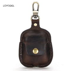 Leather Key Wallet Case Cover For AirPods Pro Men Women