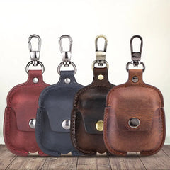 Leather Key Wallet Case Cover For AirPods Pro Men Women