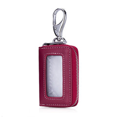 Leather Key Wallet Men Women Car Key Bag Key Case Ladies Key Holders