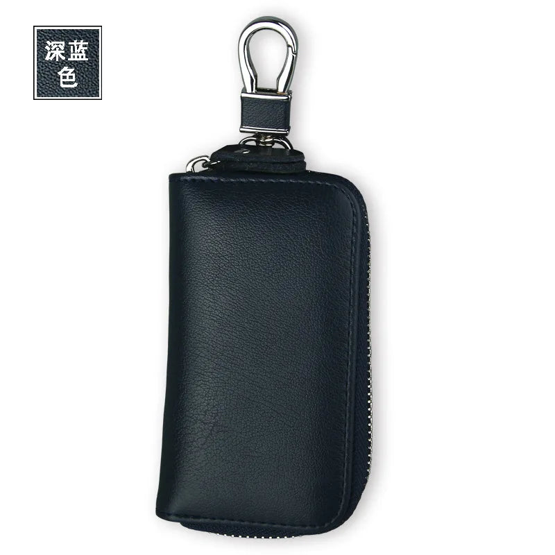Leather Key Wallets Men & Women Car Key Bag