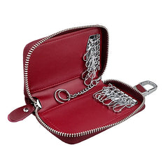 Leather Key Wallets Unisex Key Bag Men Car Key Holders Multifunction