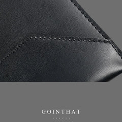 Leather Laptop Sleeve Bag 13 Inch Notebook Cover Case Business Briefcase