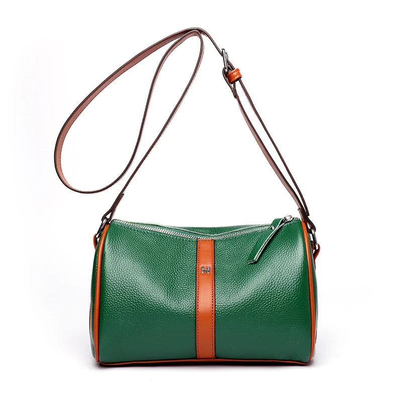 Large Capacity Leather Shoulder Crossbody Bag